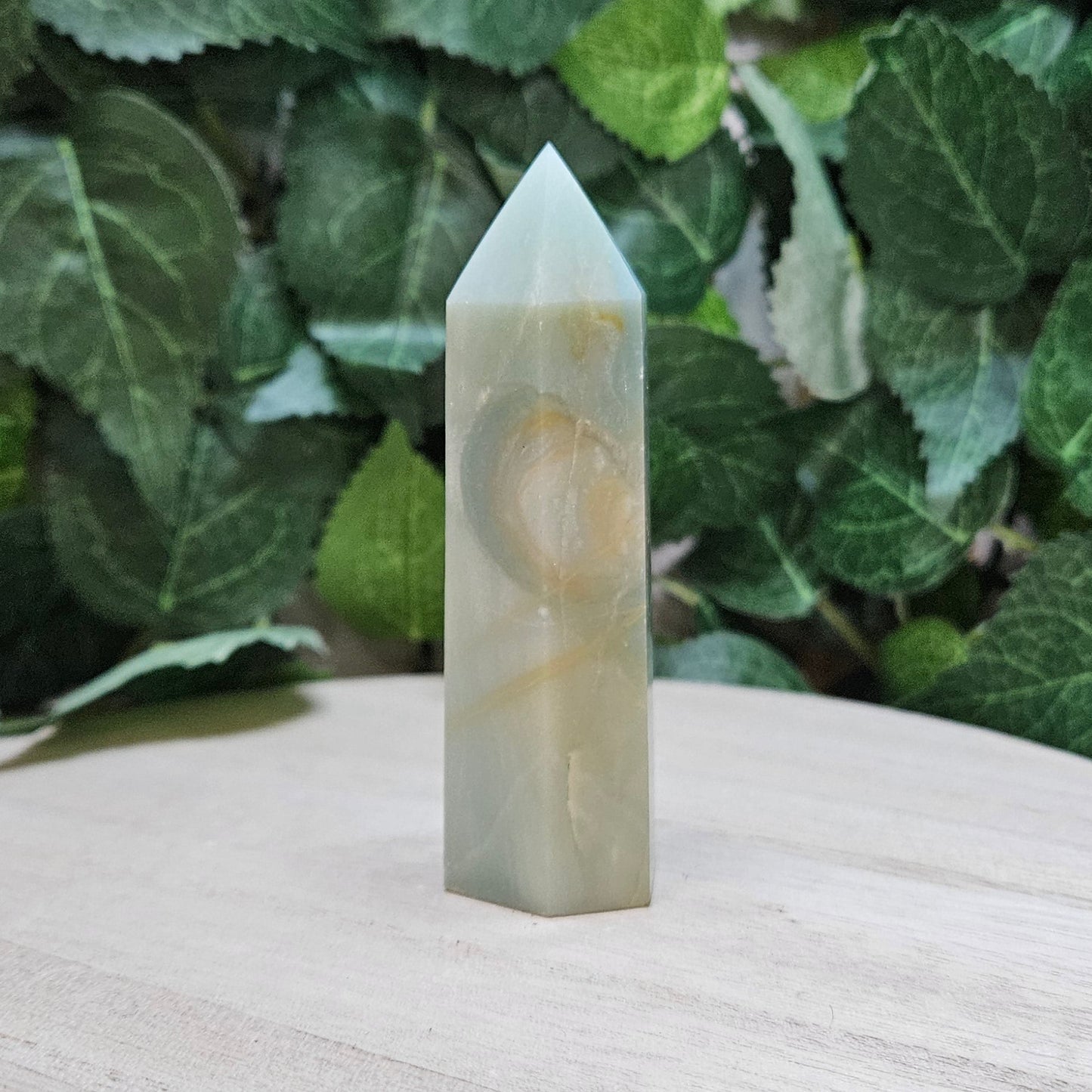 Sky Blue Quartz Polished Points