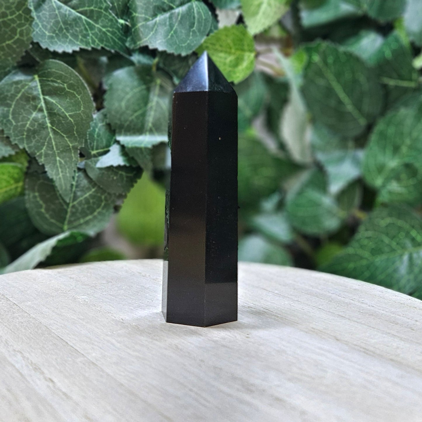 Black Obsidian Polished Points