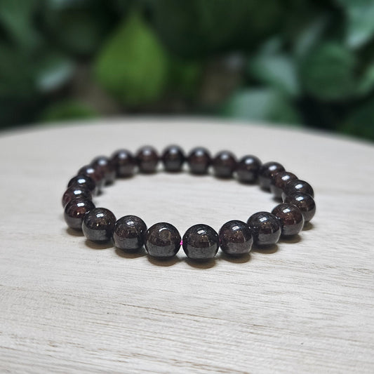 Garnet Bracelet 8mm