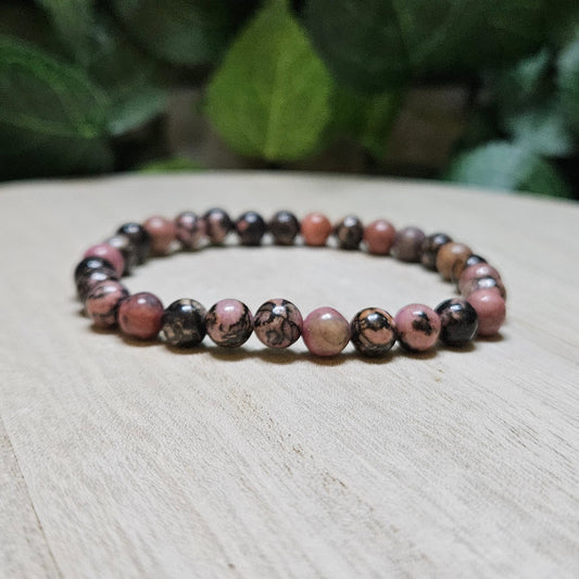 Rhodonite Bracelet 6mm