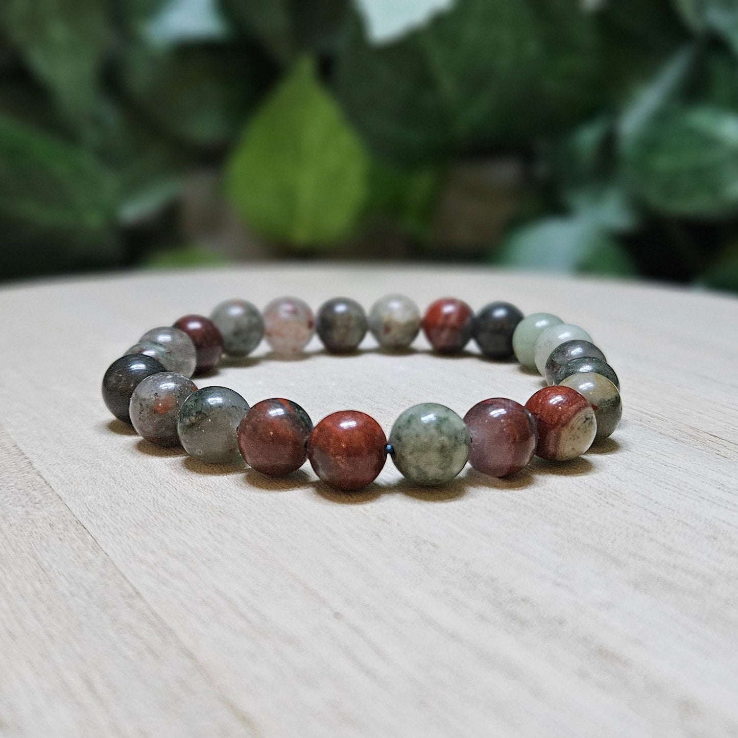 Bloodstone Bracelet 8mm