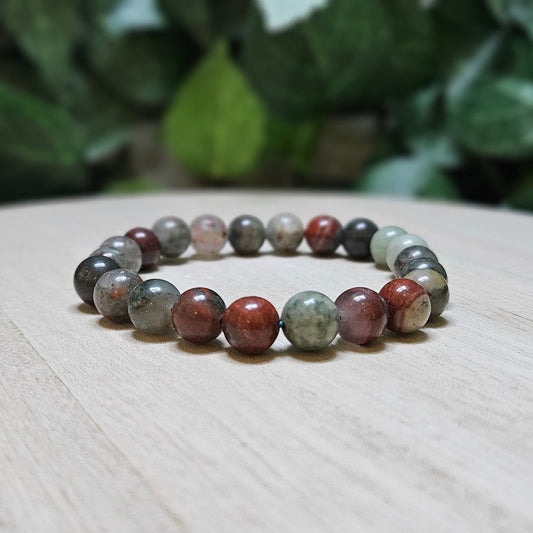 Bloodstone Bracelet 8mm
