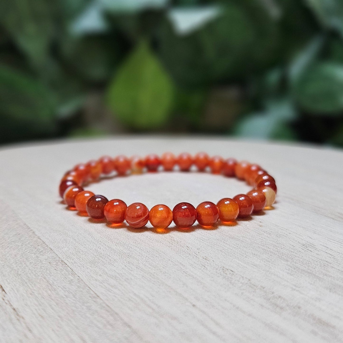 Carnelian Bracelet 6mm