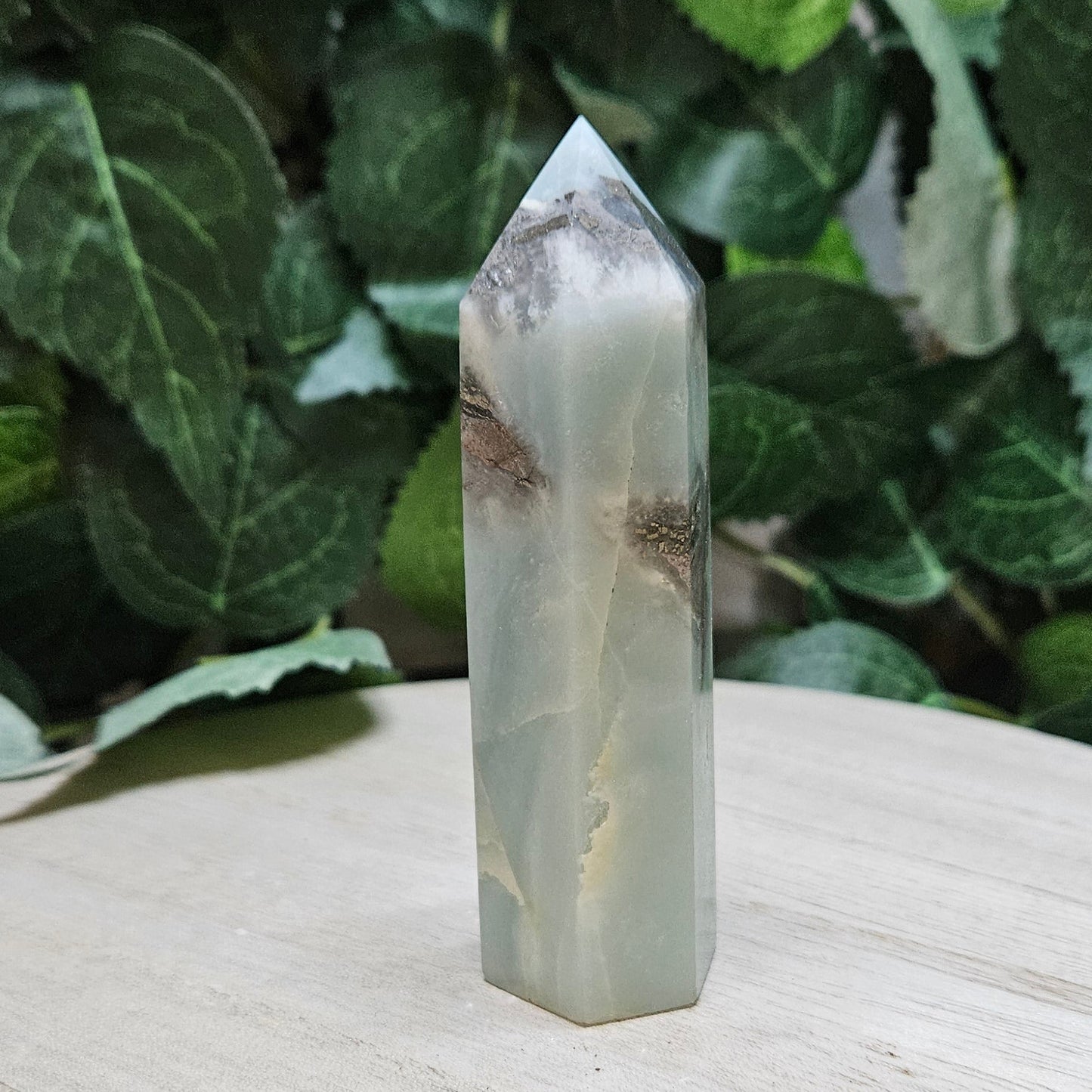 Sky Blue Quartz Polished Points